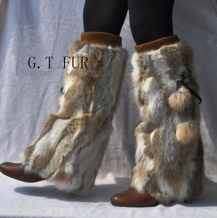 038 fashion style rabbit fur foot warmer 1 eBay